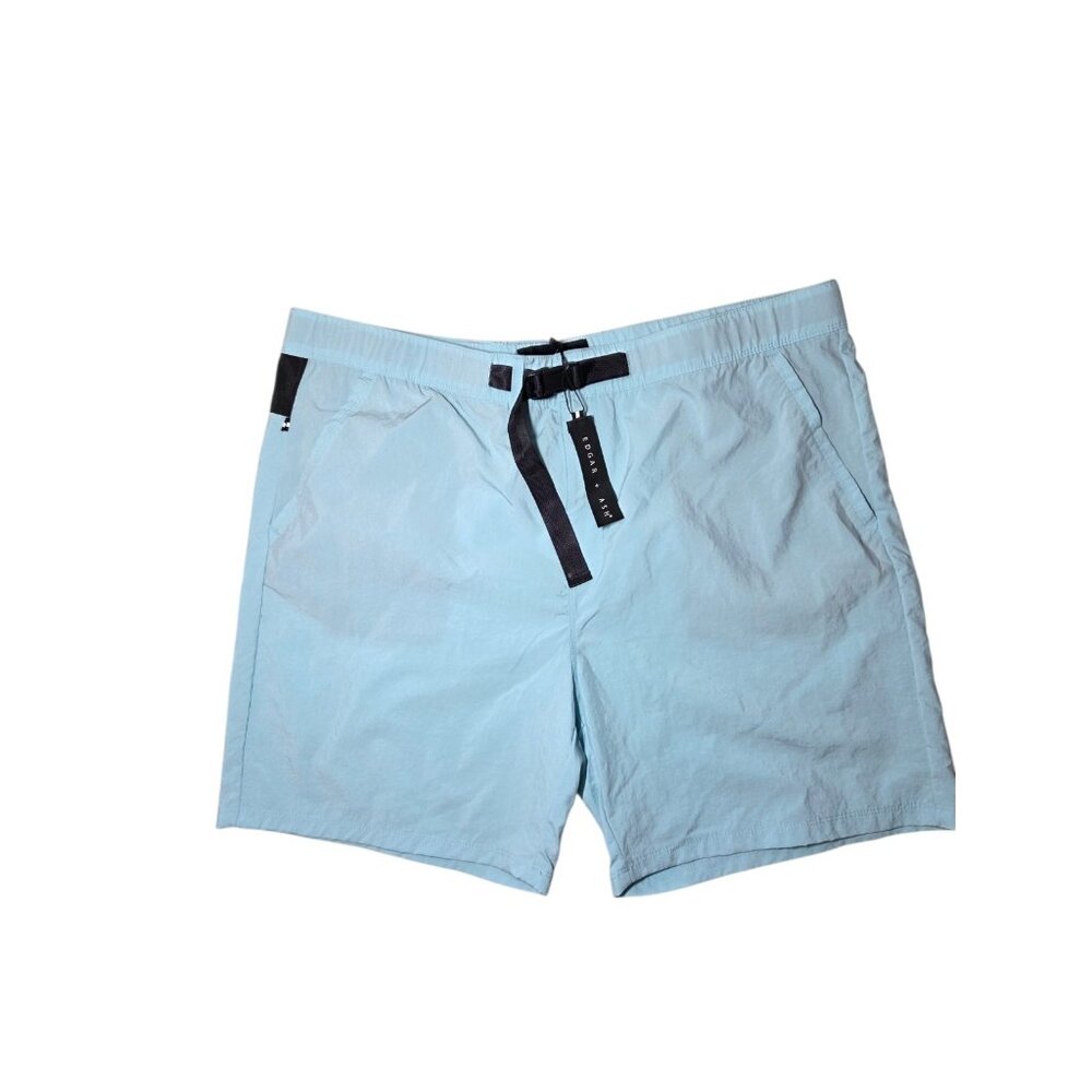 Edgar Ash Robin's Egg‎ Blue Swim Board Shorts XL Not Lined NWT